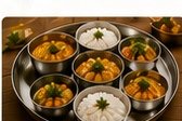 ताजा एवं सुपाच्य सात्विक थाली