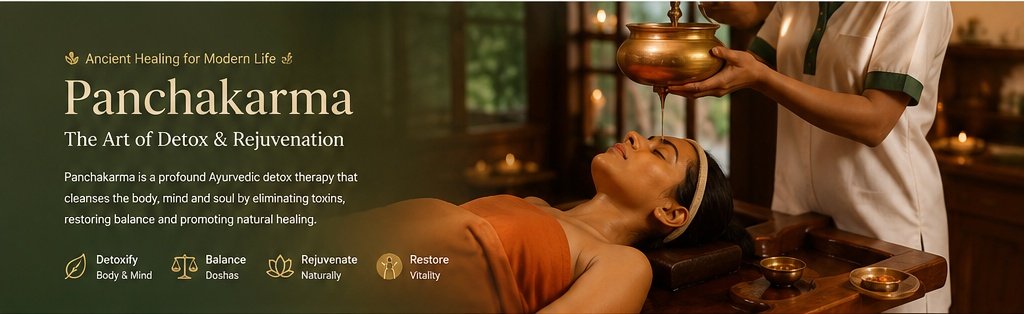 Shirodhara Panchakarma therapy at PanchTatva Aashram