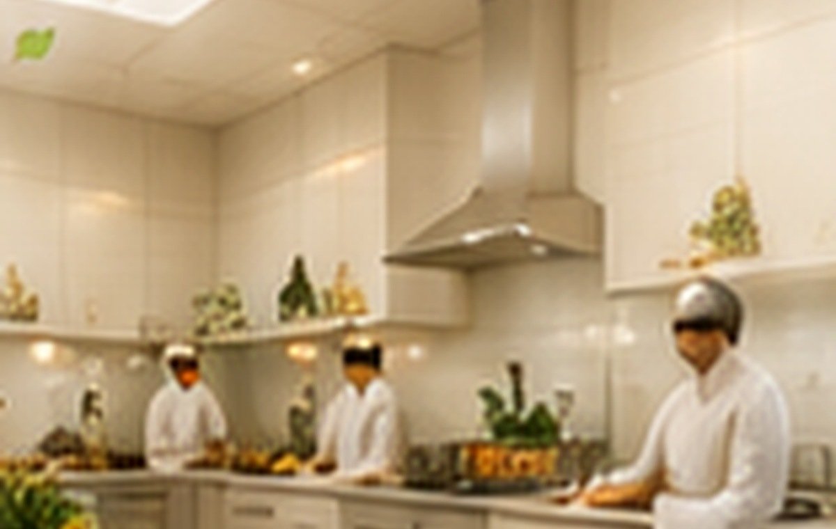 Clean sattvic kitchen