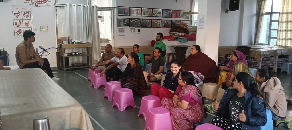 Pancha tatva aashram patient treatment by naturopathy